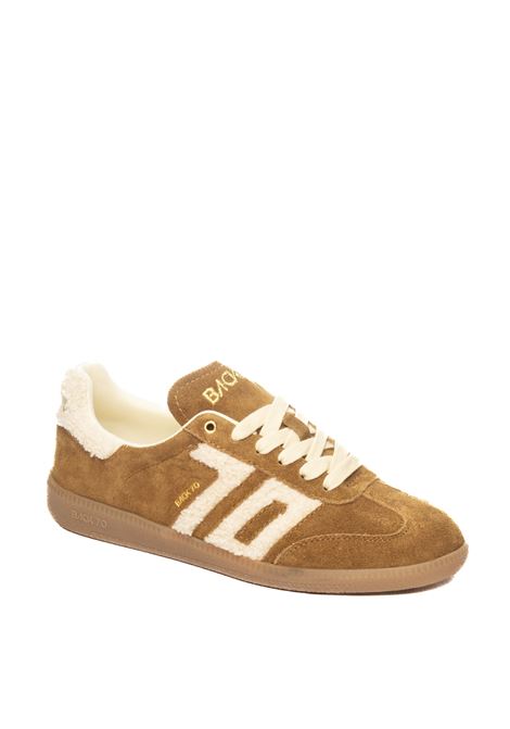 Beige tobacco cloud sneaker BACK 70 | CLOUD601-BEIGE/TOBACCO